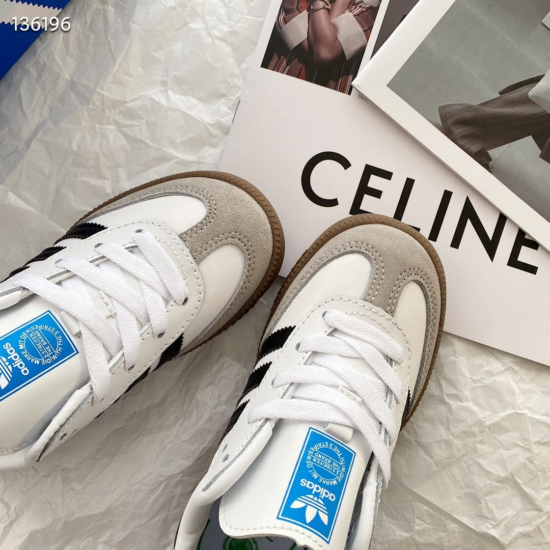 Dexun co-branded children's sneakers" white, gray"