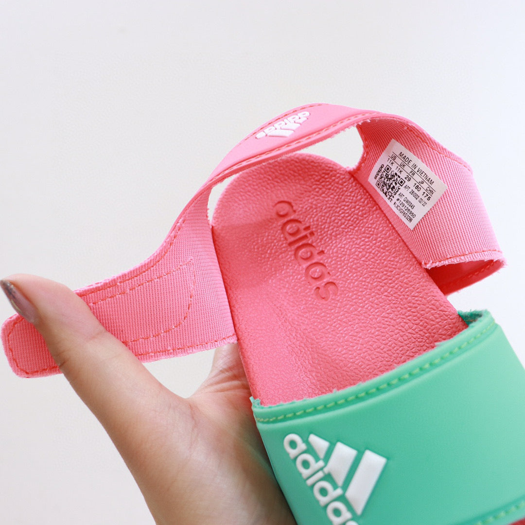 Adidas new open toe" pink"