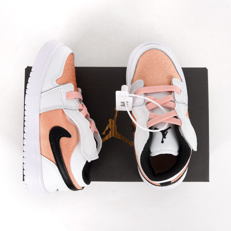 Jordan low top elastic band" white, peach"
