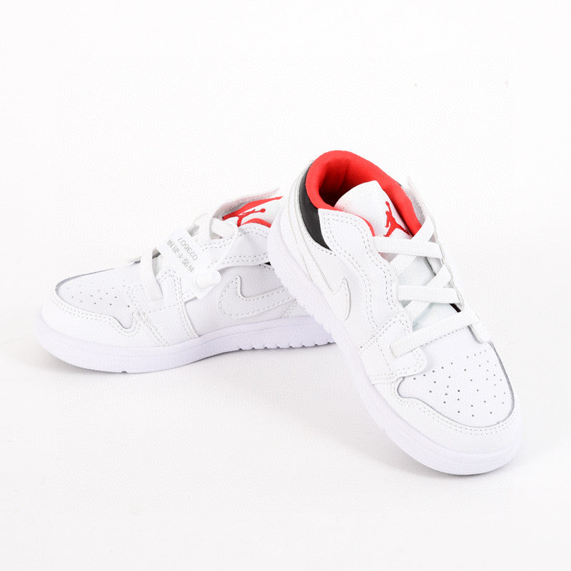Jordan low top elastic band" white"