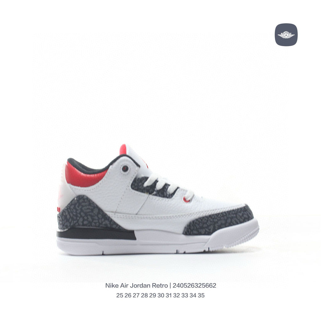 Joe 3" white, red"