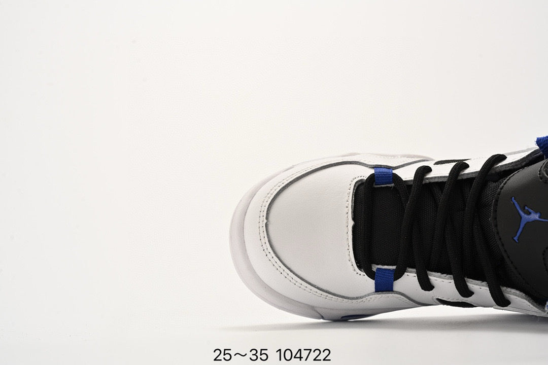 Jordan Fltclb91 series basketball shoes" white, black, blue"