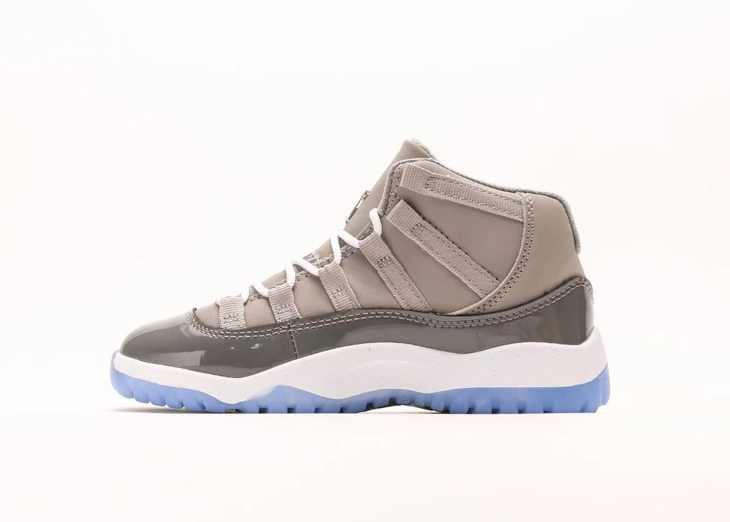Joe 11 high-top high-quality children's shoes" basketball" cool gray"