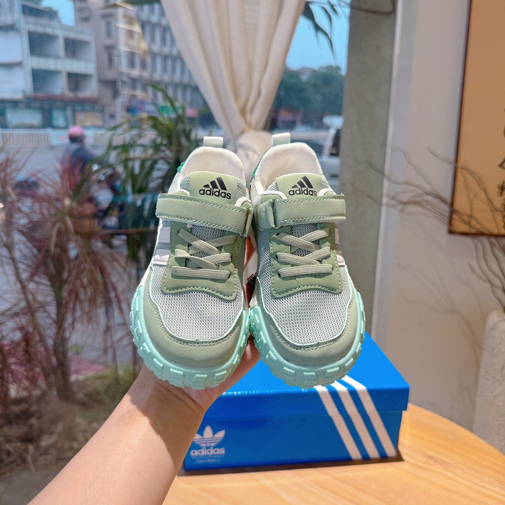 adidas mesh casual hiking shoes" Green"