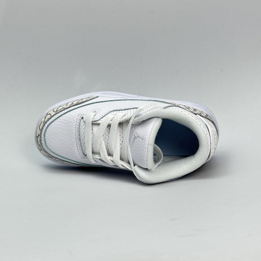 Jordan 3 children's shoes" white"
