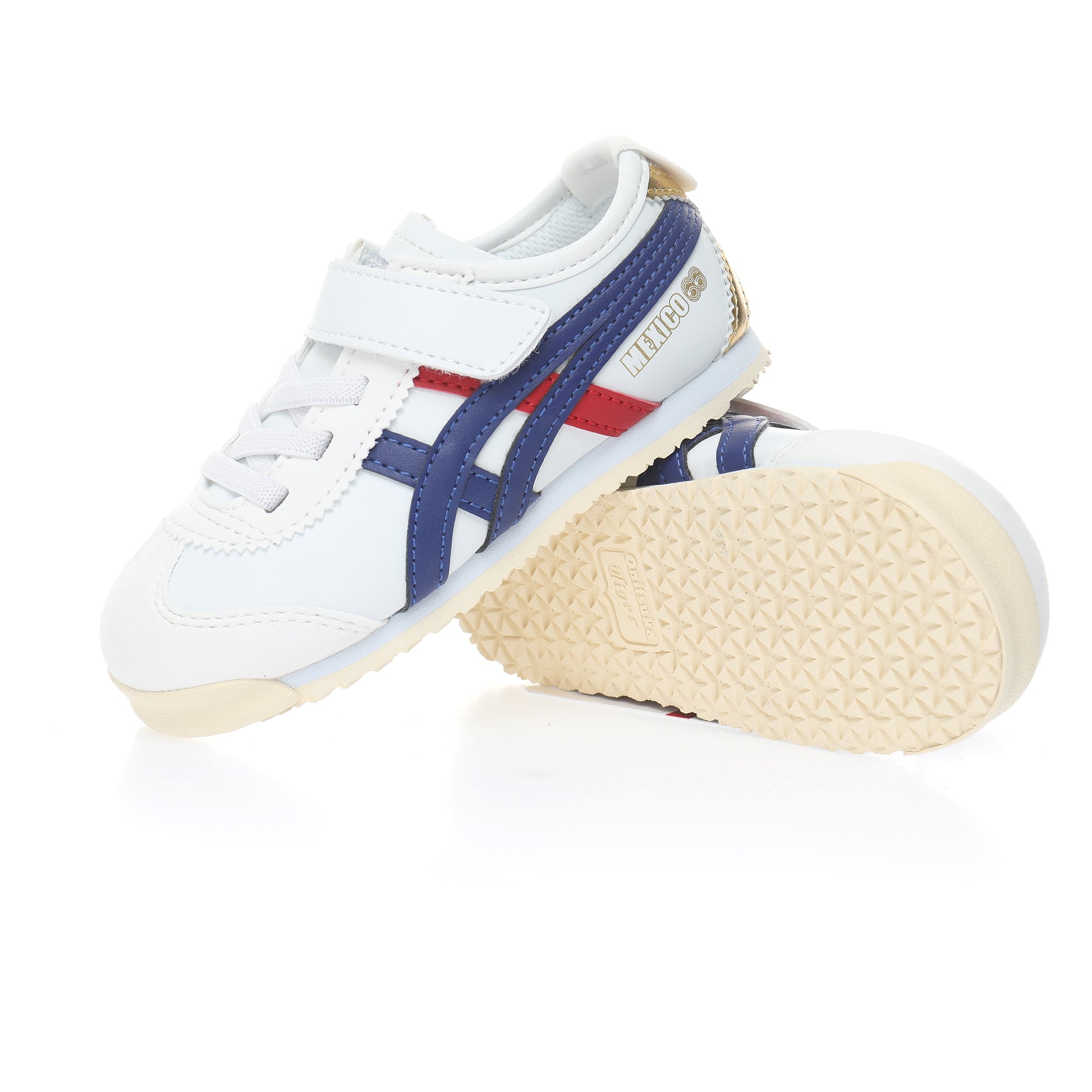 Asics Tiger" white, blue"
