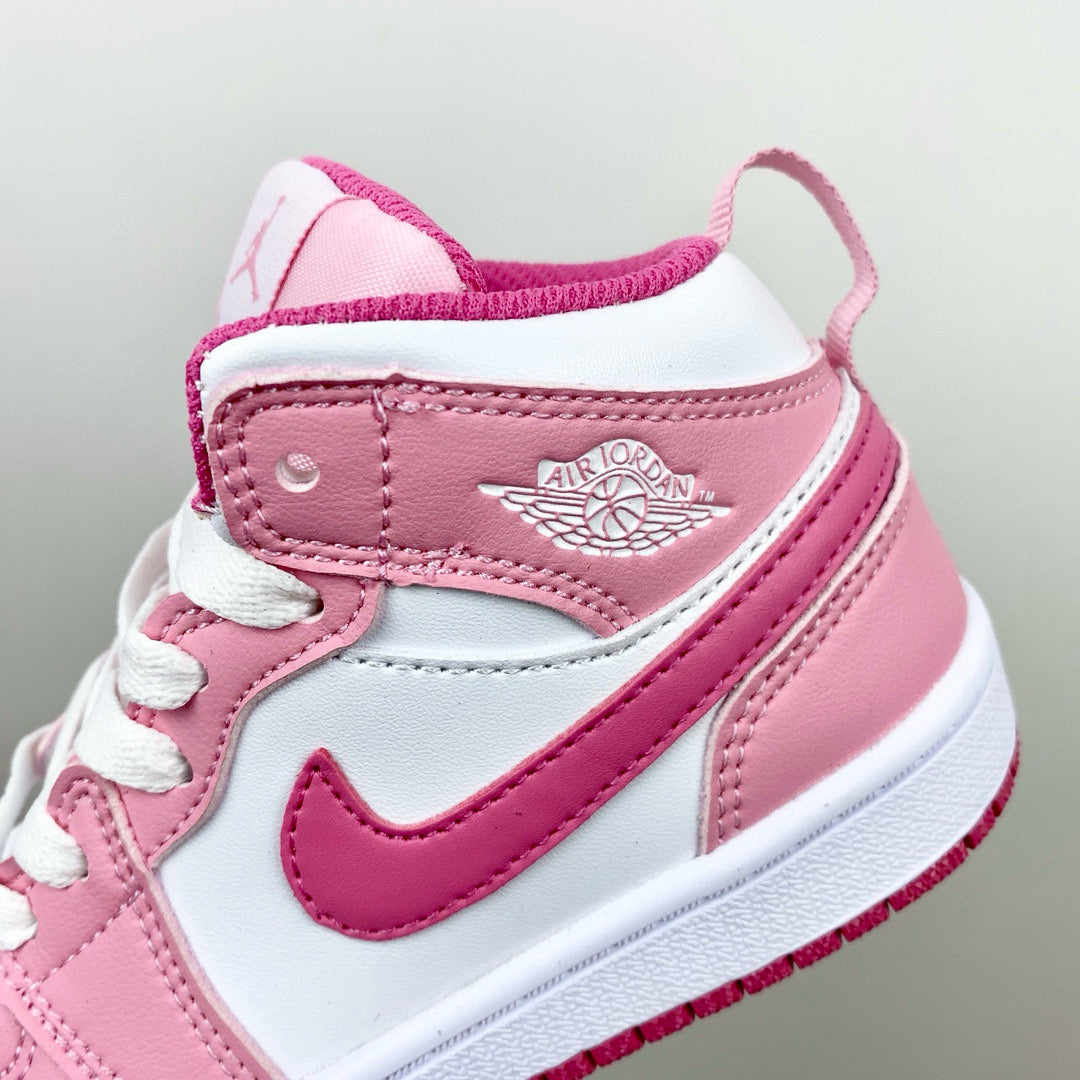 Joe 1 new color children's shoes" white, pink"