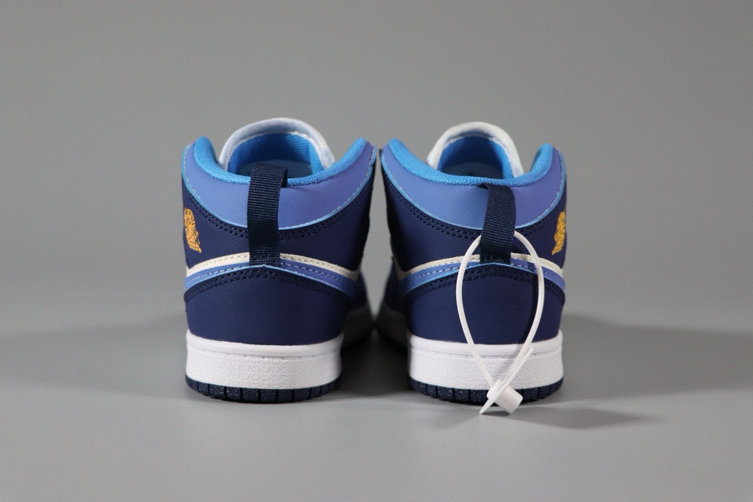 Joe 1 children's shoes" cream, white, blue"
