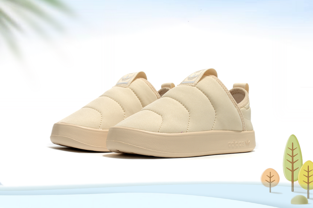 Adidas 360C velvet children's shoes " beige"