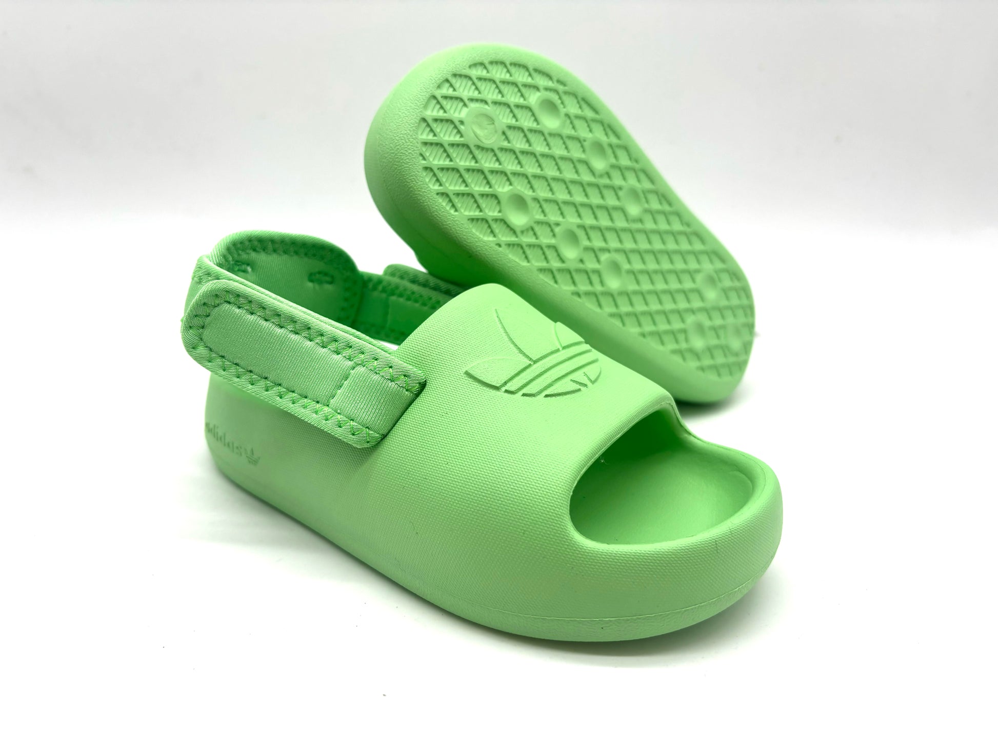 Adidas clover two-way open-toe outdoor " light green"