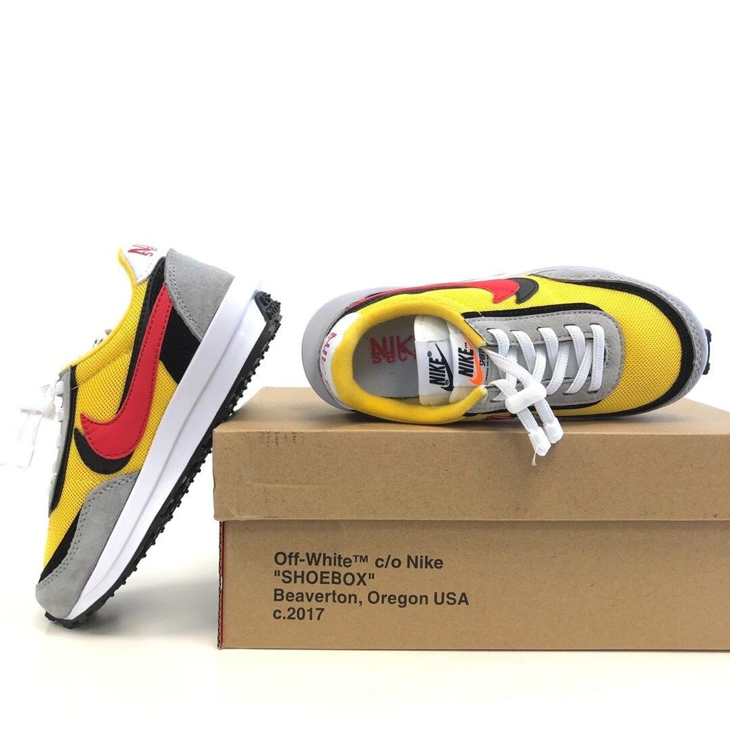 Nike Waffle Casual Jogging Shoes Deconstructed Double Hook