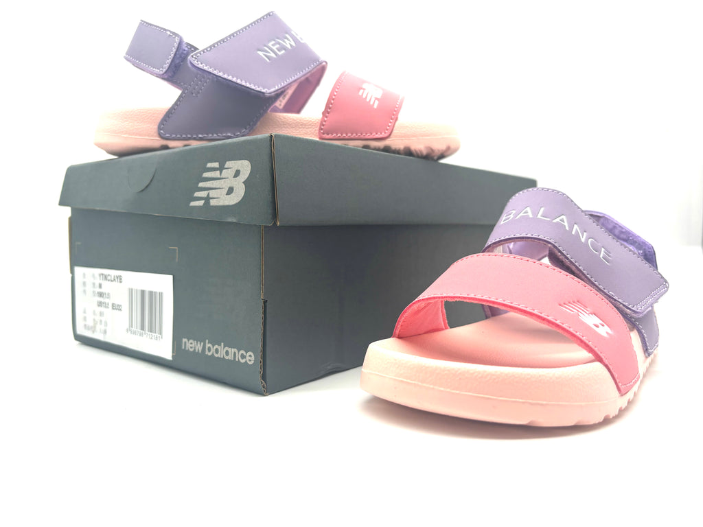 NB open toe sandals " purple, pink"