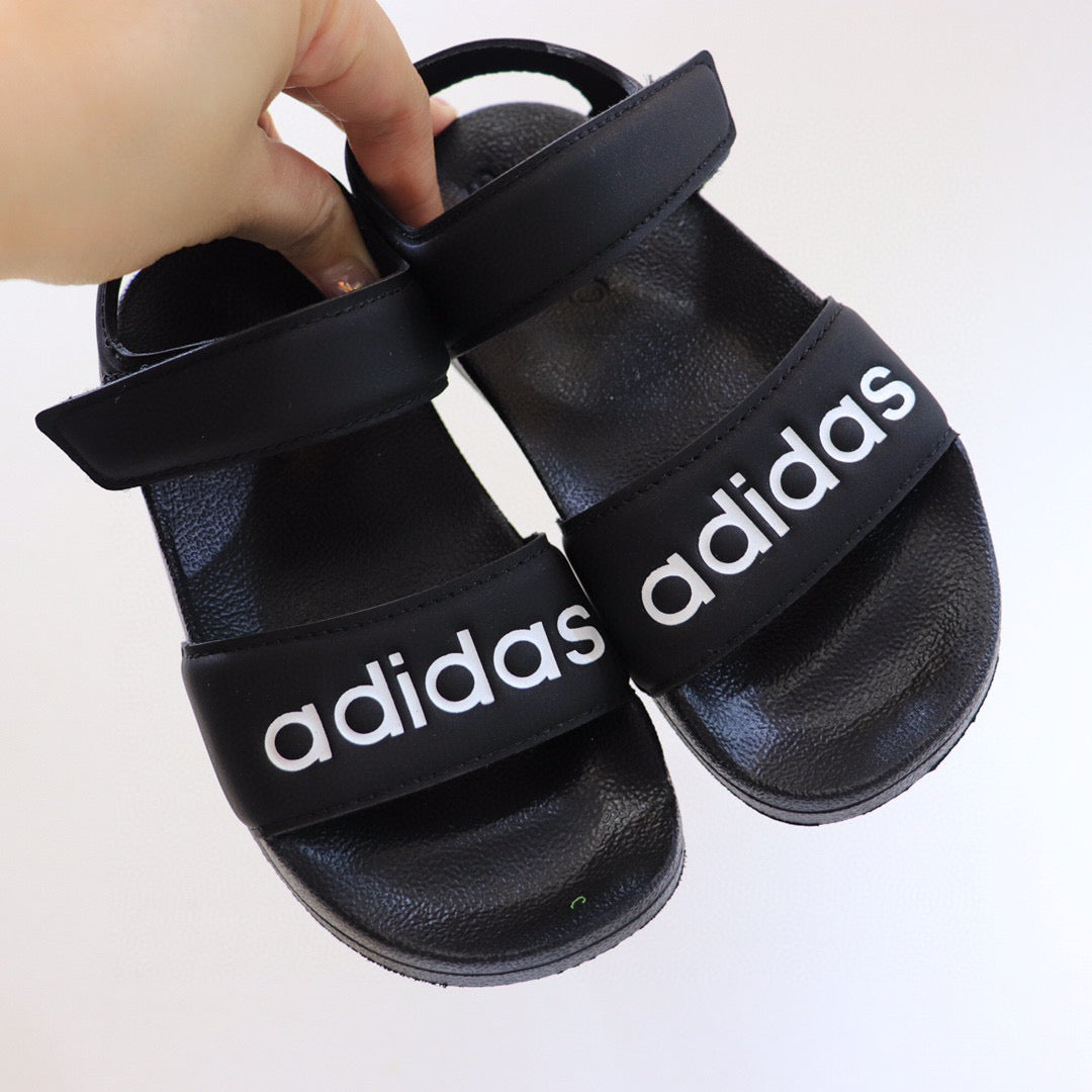 Adidas Candy Velcro Sandals" black"