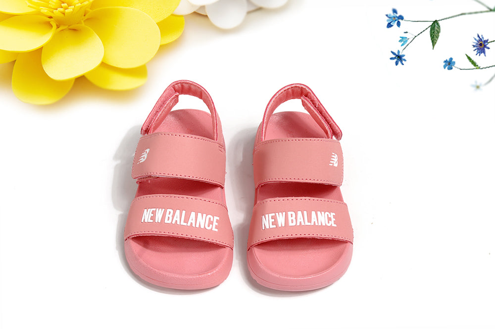 NB double bar sandals" pink"