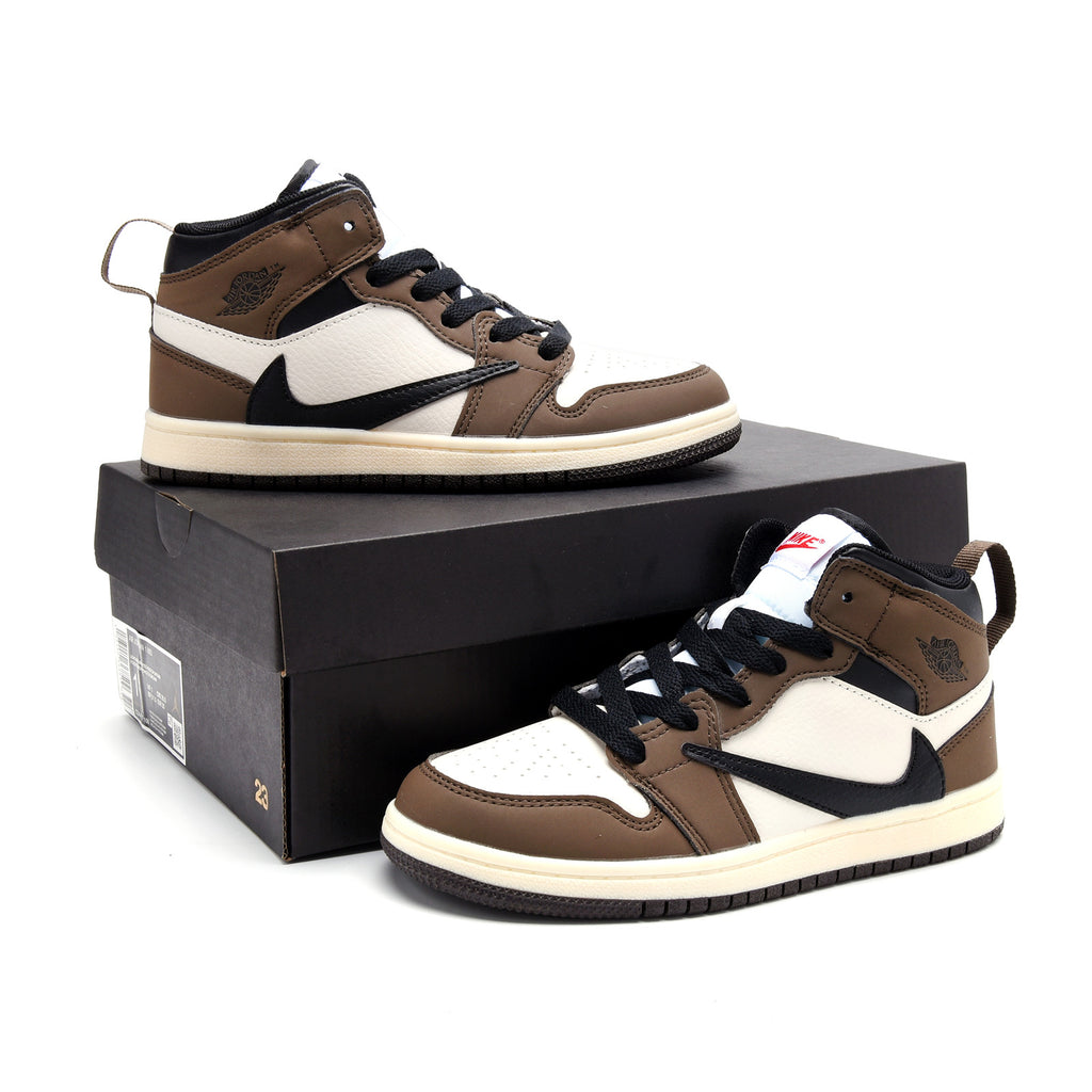 AJ-112" Cream, brown"
