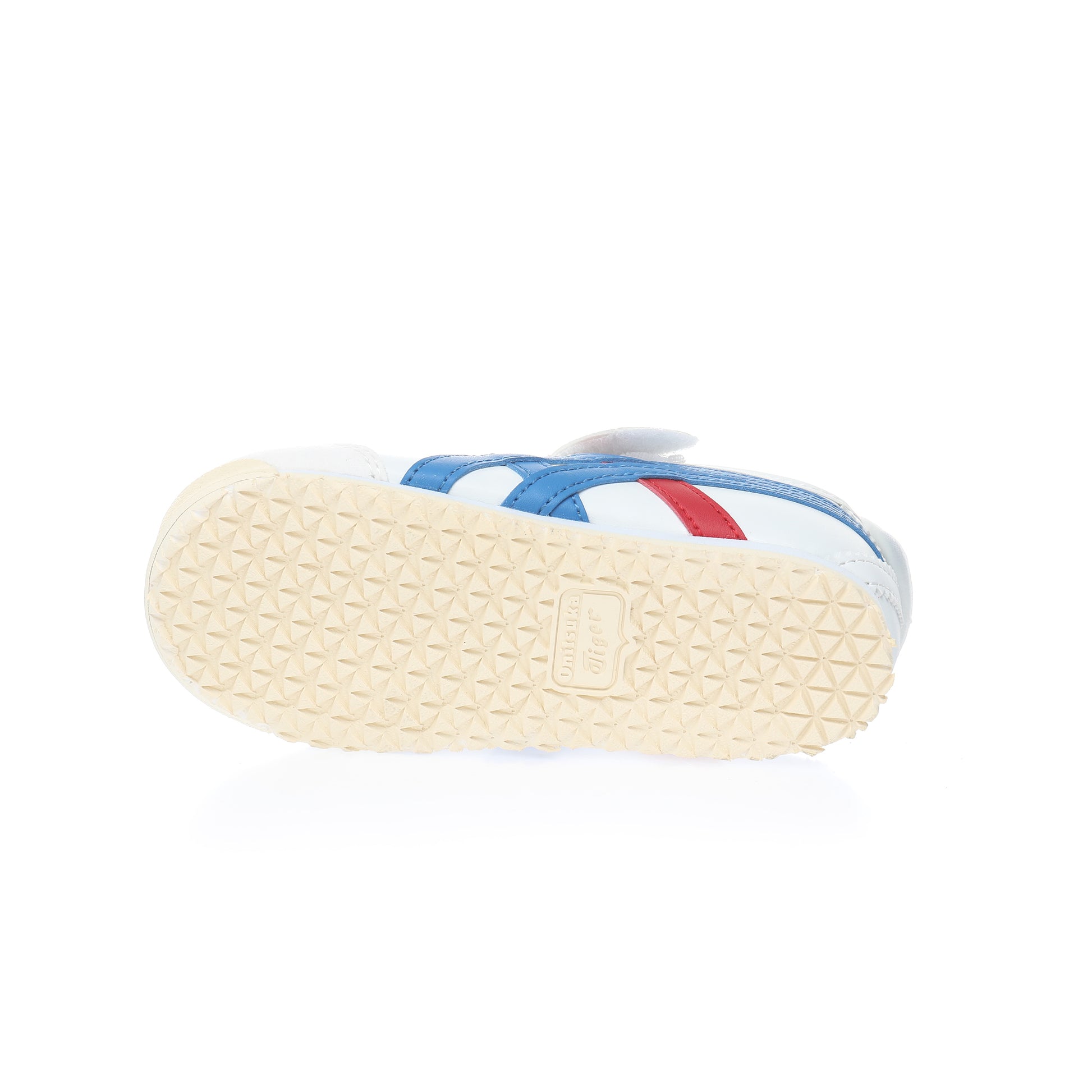 Asics Tiger" white, blue, red"