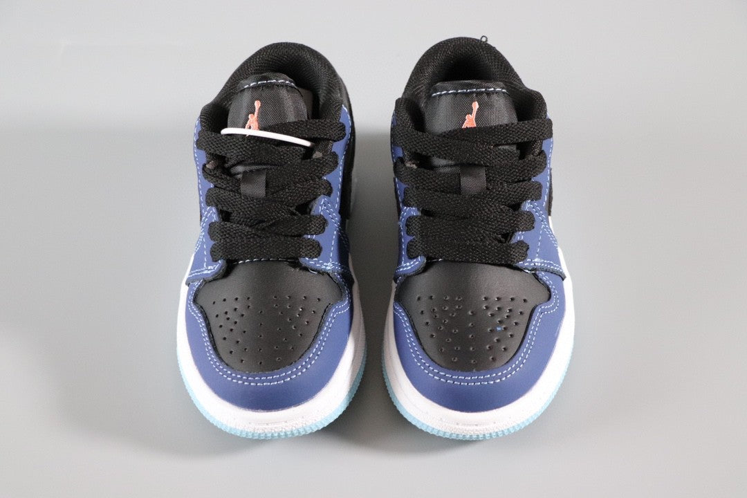Jordan 1 Classic Kids Shoes" black, navy"