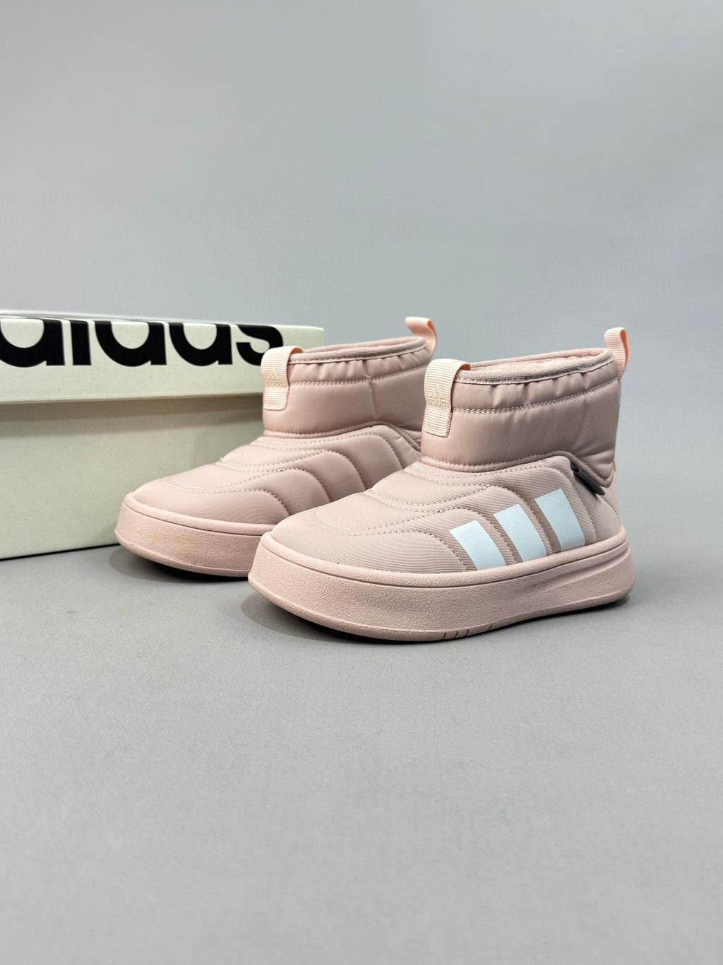 Adidas authentic ADIPUFF MID boys and girls warm "light pink"