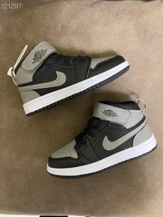 Joe's high-top Velcro children's shoes" black"