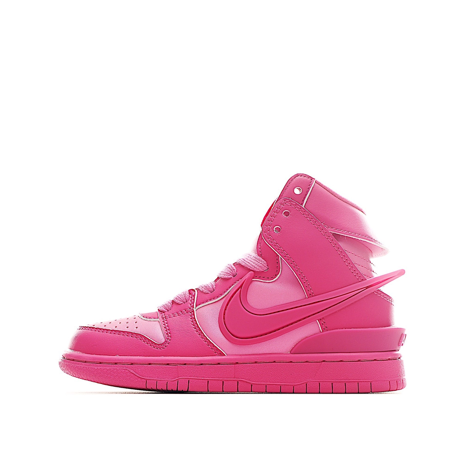 Nike Dunk High Top Swoosh " pink"