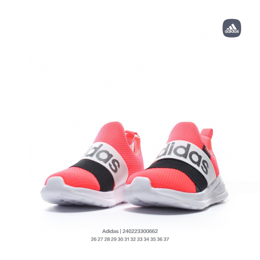AD Kids' Slip-On Elastic Casual Sneakers" red"