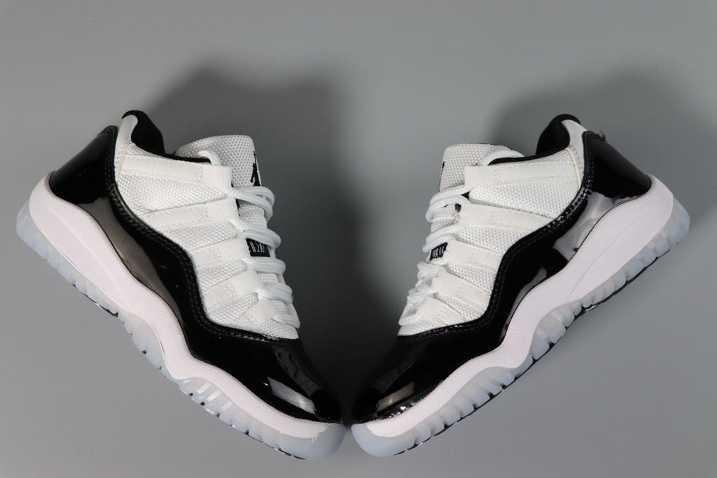 Joe 11 low-top children's shoes" white, black"