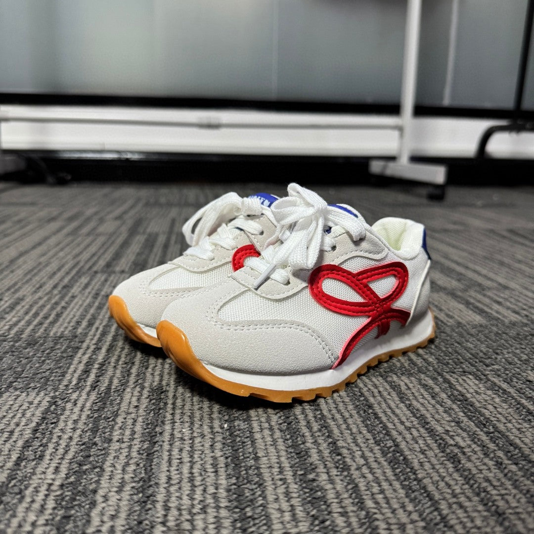 ASICS LOEWE co-branded model" off-white/light gray"
