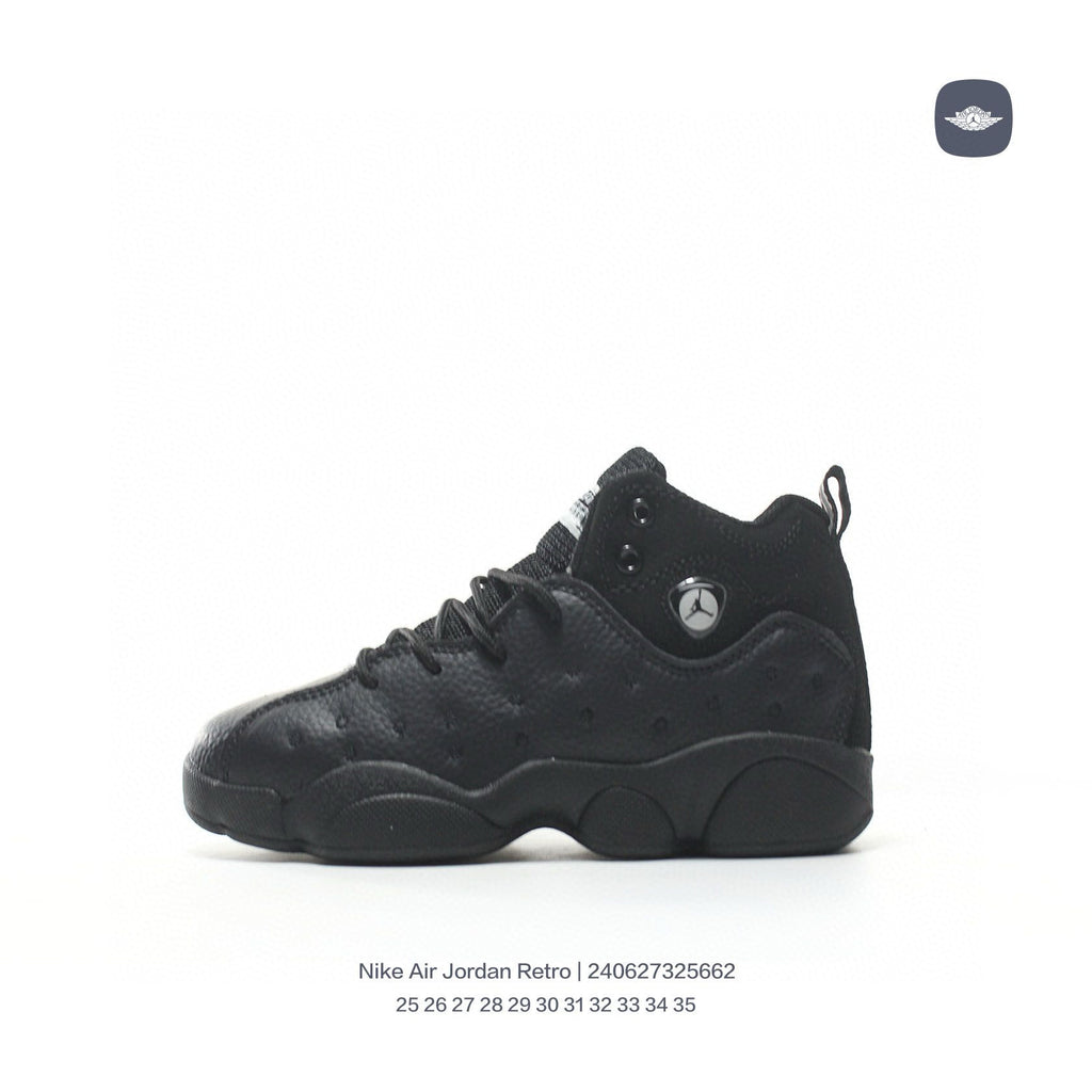 AJ13-1/split leather'  black"