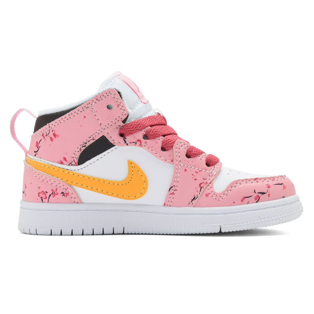 AJ-127" white, pink"