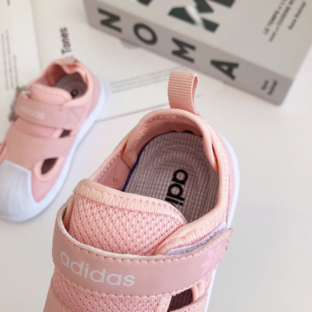 Adidas Baotou shell toe Bingdundun" light pink"