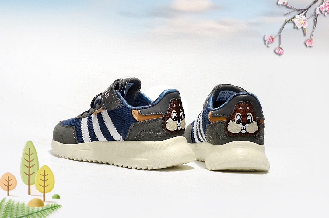Adidas single buckle elastic band" gray, blue"