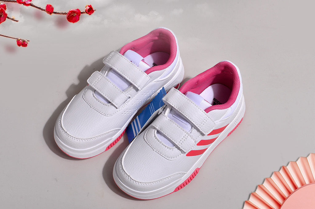 Adidas Velcro Sneakers" white, pink"