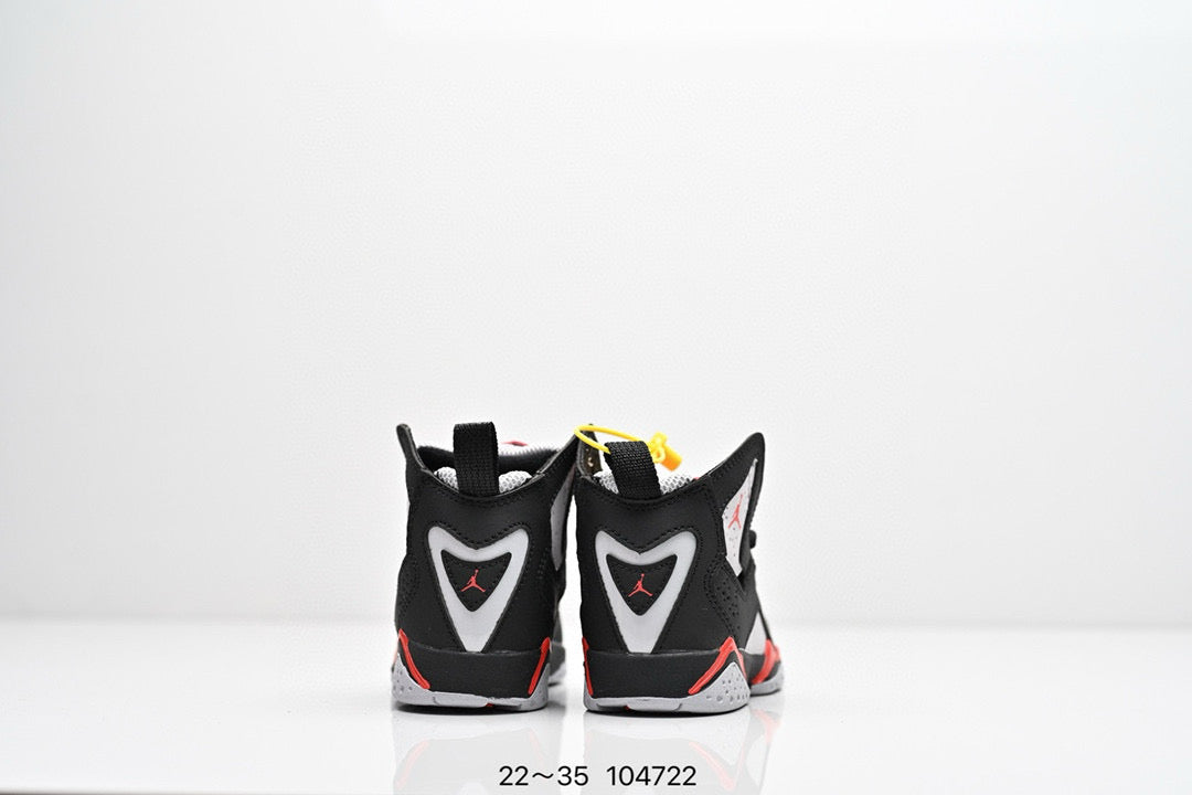 Joe 6 children's basketball shoes" black,white"
