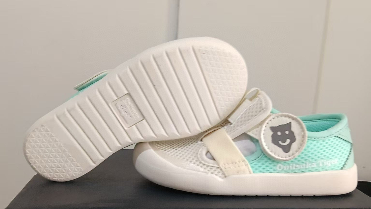 YSS  bread head sandals" off white, mint green"