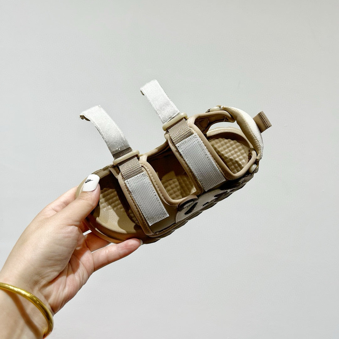 Nike Red Panda Soft Sole Beach Sandals " Beige"