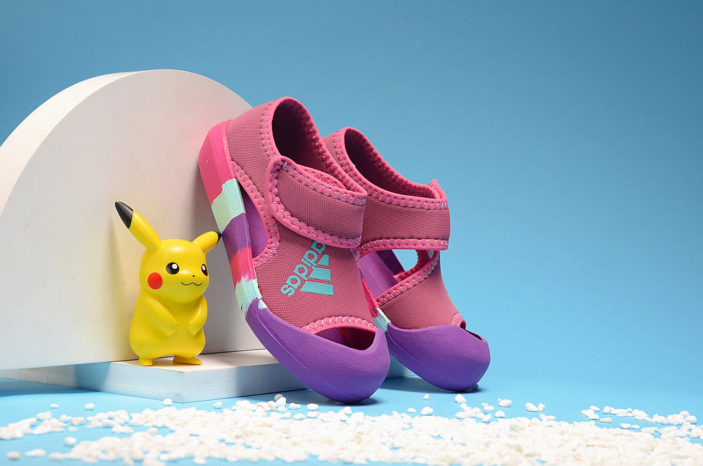 Adidas Baotou Sandals Generation" pink, purple"