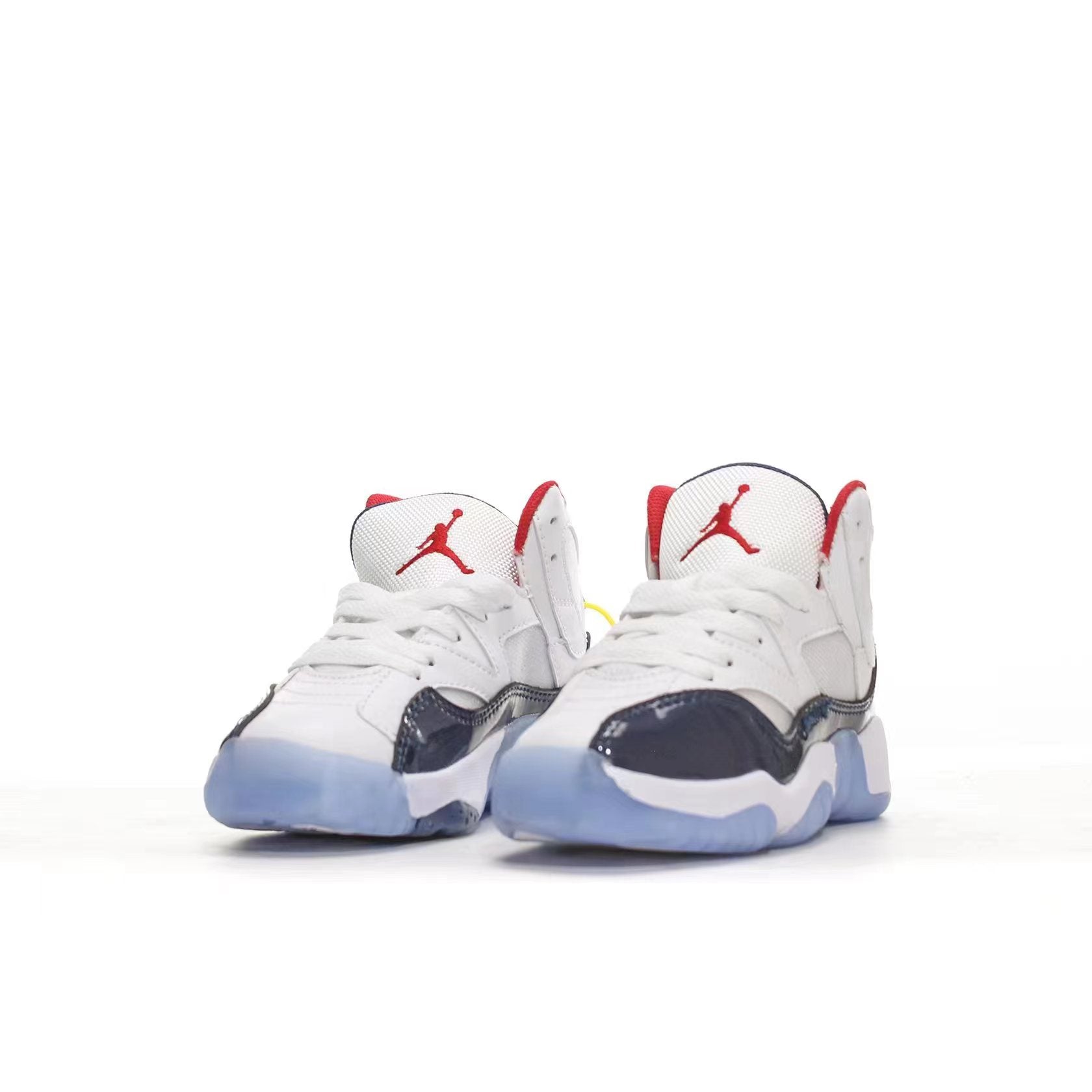 Jordan 612 series" white, Navy, blue"