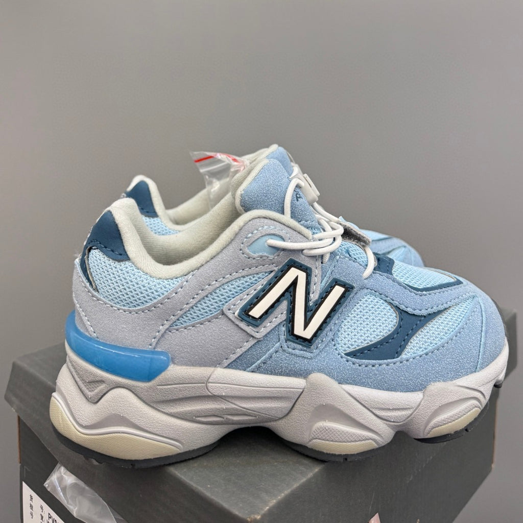 New Balance 9060 series retro versatile dad style elephant" blue"