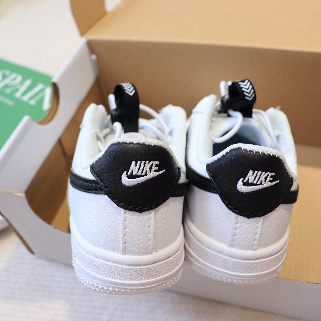 Air Force low-top lace-up sneakers" white"