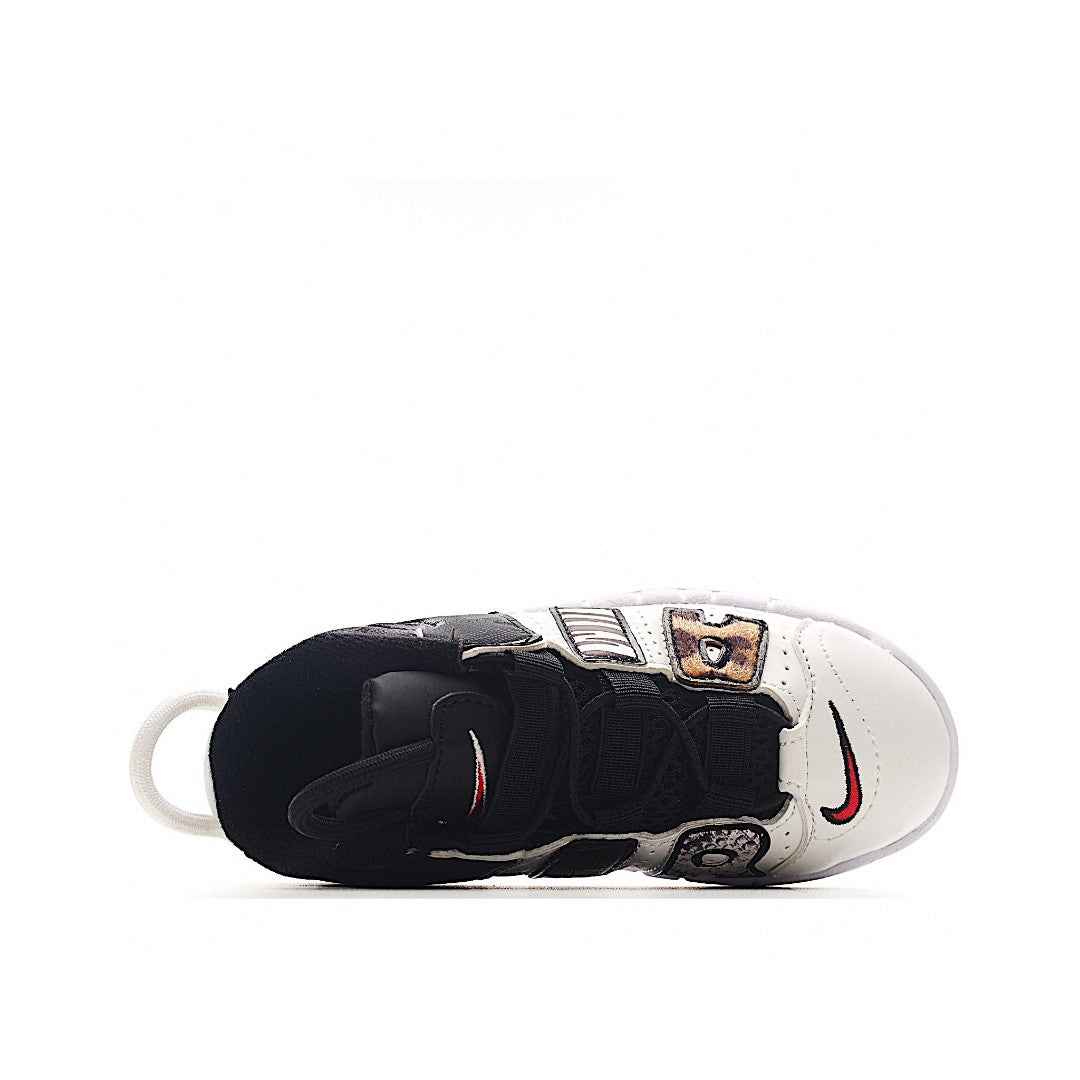 Pippen basketball shoes" white, black"