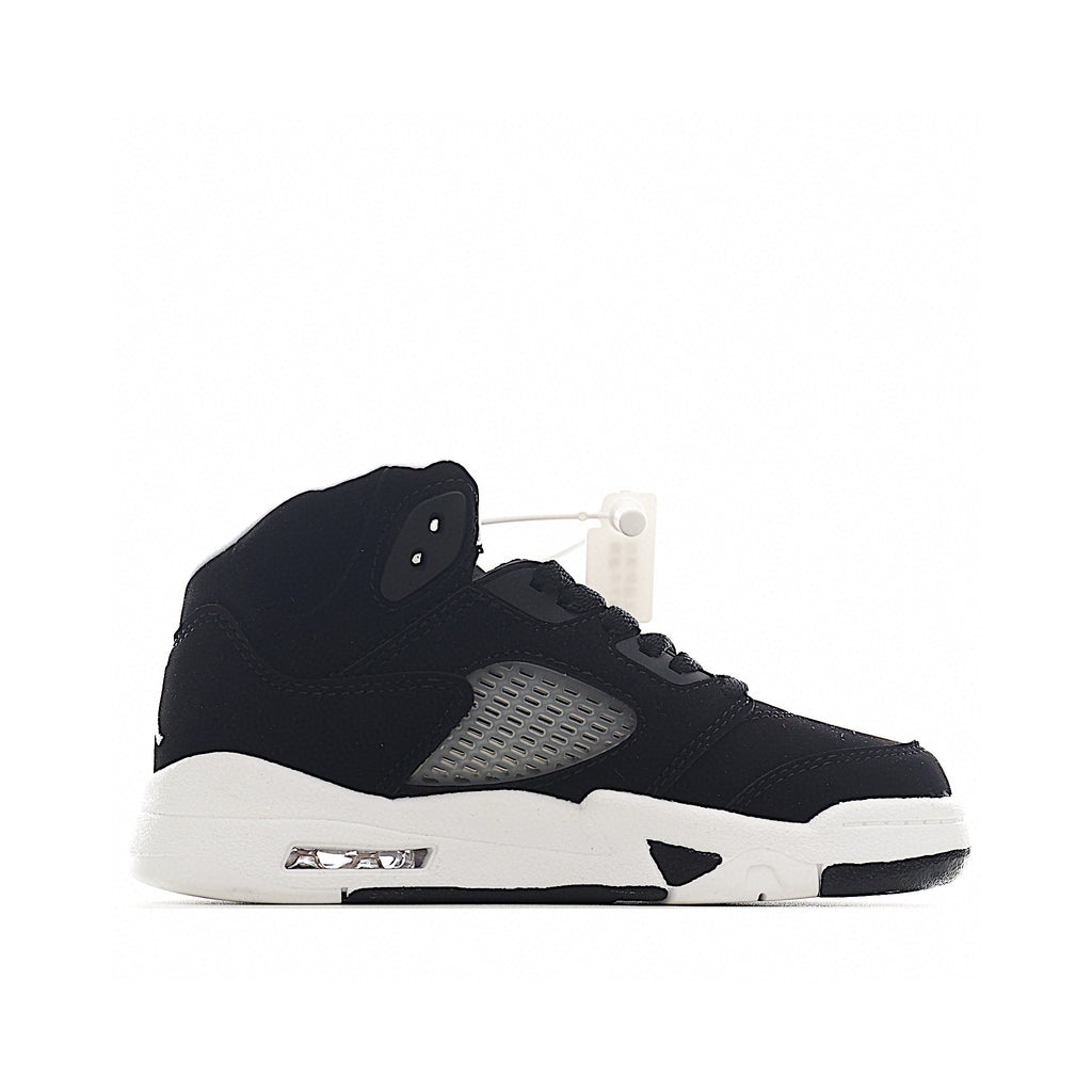 Jordan 5 children's shoes" black, white"