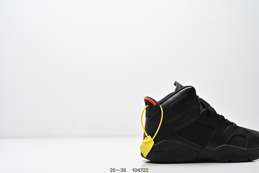 Joe 6 split leather children's shoes "black"