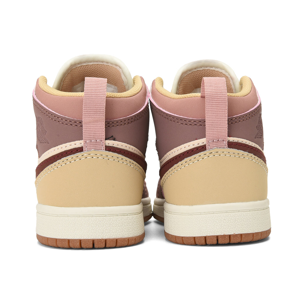 AJ-127" Rose, Brown, Beige, cream"