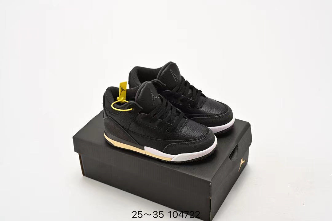 Joe 3" black, white, cream"