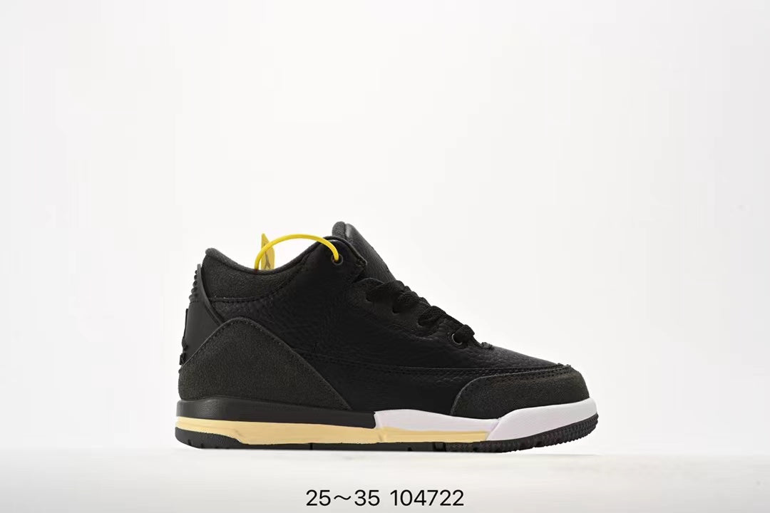 Joe 3" black, white, cream"
