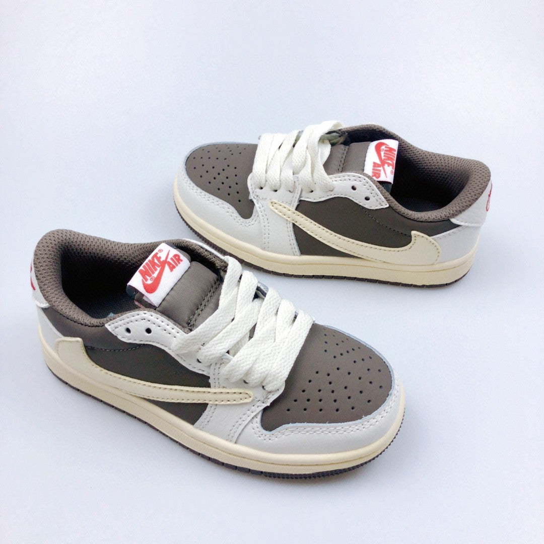 Jordan low-top reverse hook black warrior" brown,cream"