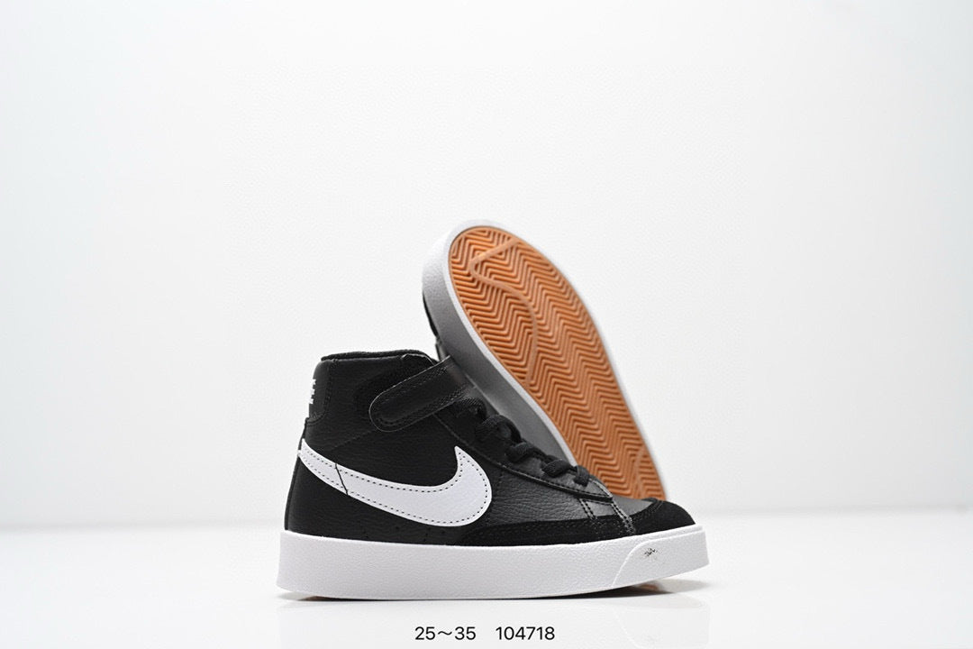 Nike Trail Blazers High-Top Velcro Kids Shoes
