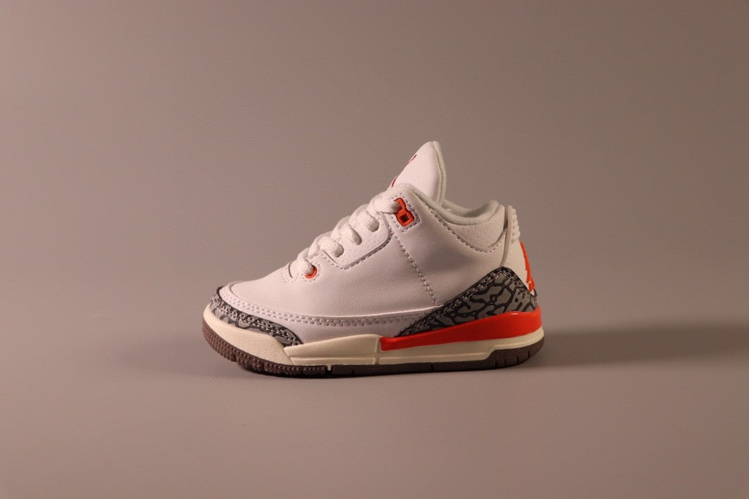 Jordan AJ3 children's shoes" white, red"