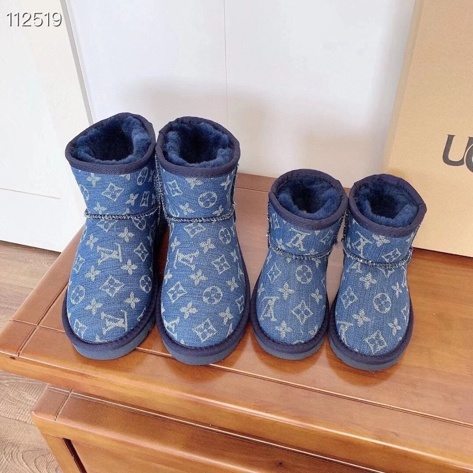 UGG Gucci Double G Logo Joint Model" deep blue"
