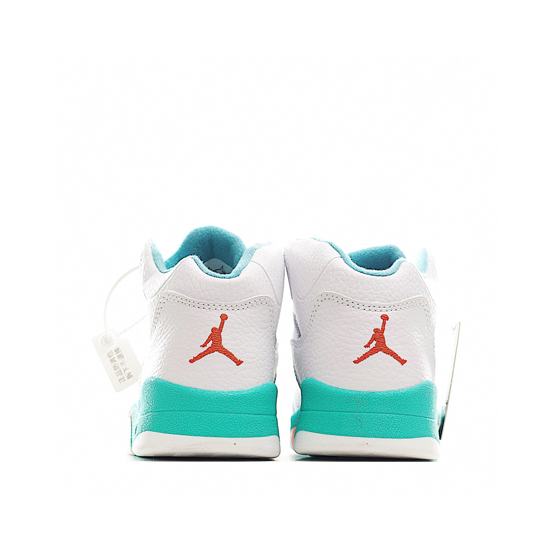 Jordan 5 children's shoes" white, turquoise"